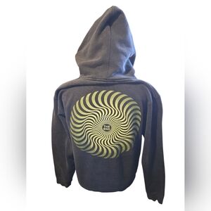 Vintage The End Mens Skater Hoodie Sweatshirt Spitfire Unisex Size S